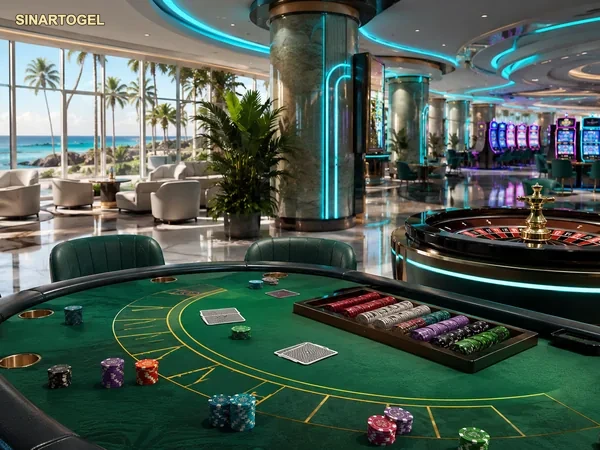 Tampilan navigasi dan fitur akun sinartogel